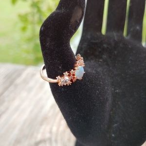 Fragrant Jewels Jewelry - Celestial Collection Stars Ring in Rose Gold Tone Fragrant Jewels Jewelry - Celestial Collection Stars Ring in Rose Gold Tone